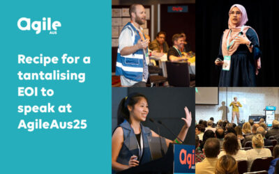 Recipe for a tantalising EOI to speak at AgileAus25